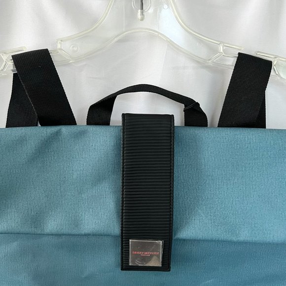 NWT Issey Miyake Parfums Blue Black Unisex Backpack Bag - Picture 4 of 16